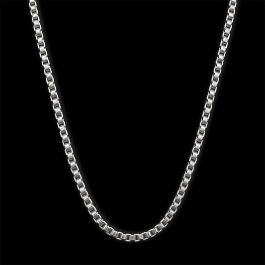 4MM CAGED CUBE CHAIN